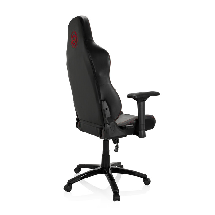 Ігрове крісло / Офісне крісло GAMEBREAKER POLARYS I Leatherette Grey / Red HJH OFFICE