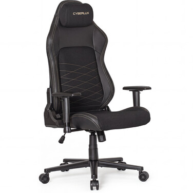 Геймерське крісло Cyberlux Spartan Black (арт. GM-409 B)