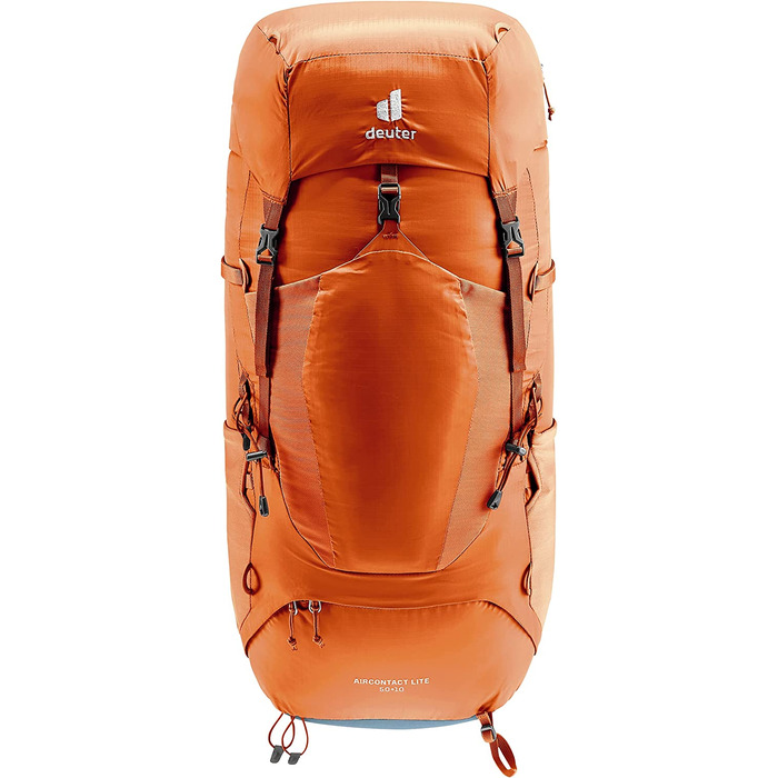 Туристичний рюкзак Deuter Aircontact Lite 50+10 л, chestnut-teal, легкий, для трекінгу