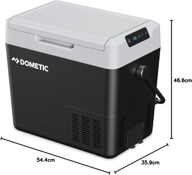 DOMETIC CFF20 Автомобільний холодильник-морозильник 21л (12/24V, 100-240V) для авто, кемпінгу, вантажівок, човнів - компресорний, +20°C до -18°C