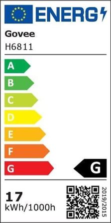 Світлодіодна сітка Govee для кущів 480 LED, 0,88×2,86 м, розумна гірлянда для вулиці з режимами, DIY, для Хелловіну, газону, IP65, сумісна з Alexa