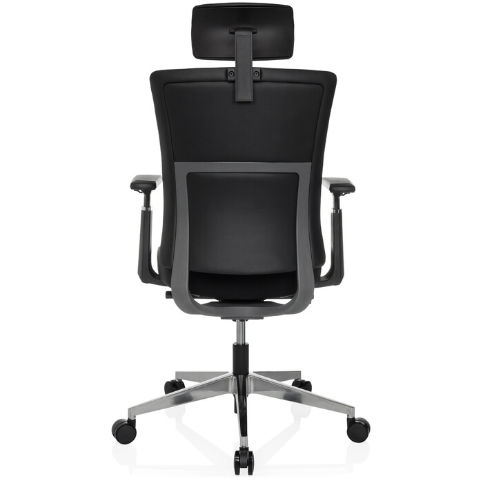 Офісне крісло / крісло керівника CAPTIVO PRO штучна шкіра чорний hjh OFFICE
