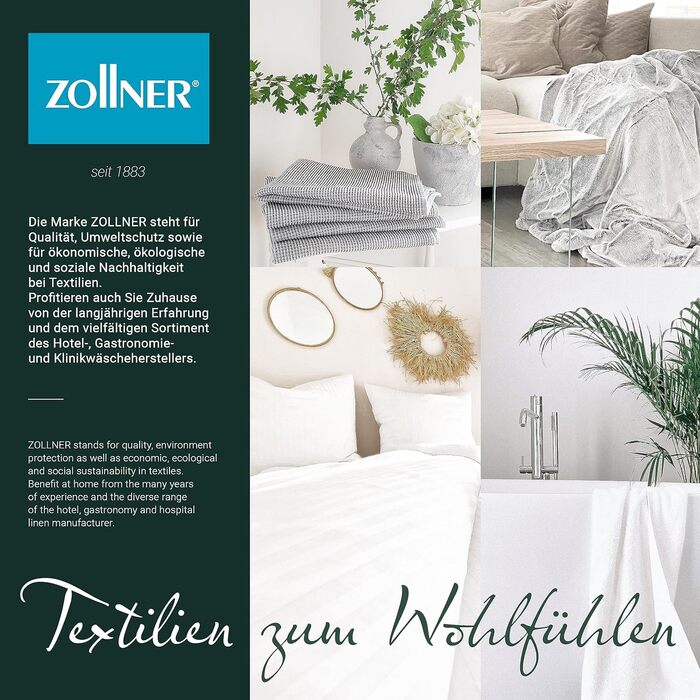 Набір рушників для душу ZOLLNER 5 шт, бавовна, 70x140 см, білий, 420 г/м²