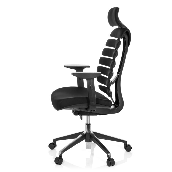Офісне крісло / поворотне крісло ERGO LINE II PRO Тканина Чорний HJH OFFICE