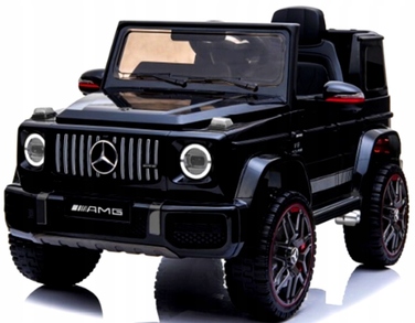 Дитячий електромобіль Mercedes G63 з шкіряним сидінням та пультом керування