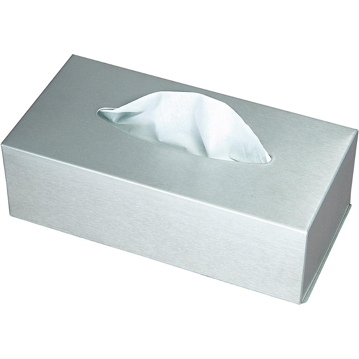 Металева косметична коробка Ribelli для серветок, матова, настінна, 24,5x13x7 см
