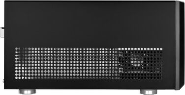 Комп'ютерний корпус SilverStone SST-SG11B Sugo Micro ATX Cube, чорний