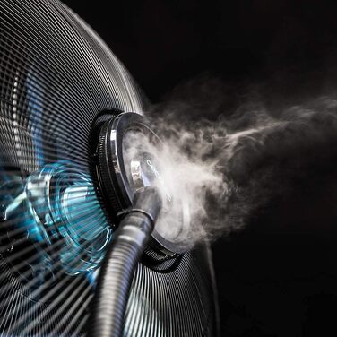 Вентилятор Cecotec EnergySilence 90 Вт з таймером та зволожувачем повітря, 40 см, 3 швидкості, мідний двигун (790 Freshessence Ionic)
