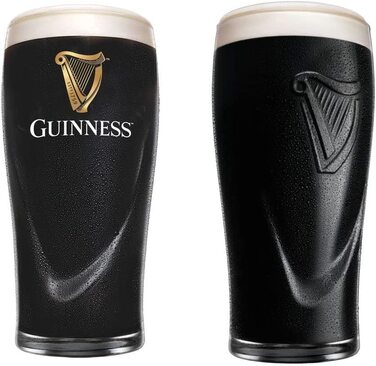 Набір келихів Guinness з арфою, 2 шт, ірландський стиль, McLaughlin's