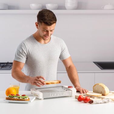 Тостер Taurus My Toast з довгим і широким отвором, пластик, багатокольоровий, 3 плоскі нагрівальні елементи