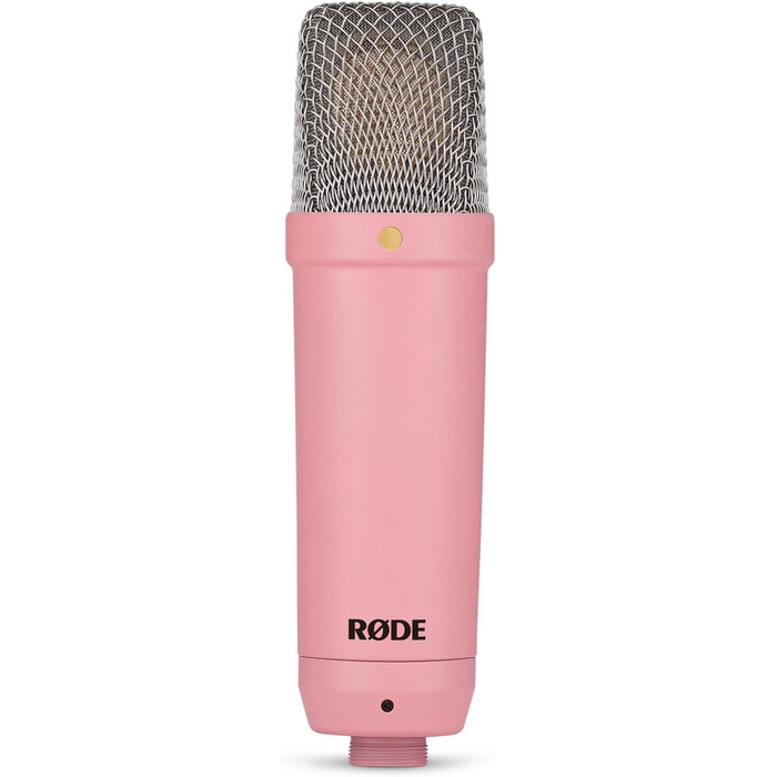 Студійний мікрофон Rode NT1 Signature Pink з мікрофонною стійкою keepdrum