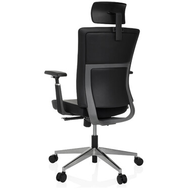 Офісне крісло / крісло керівника CAPTIVO PRO штучна шкіра чорний hjh OFFICE