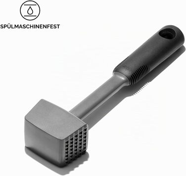 Молоток для м'яса OXO Good Grips з сердечником із нержавіючої сталі, придатний для посудомийки