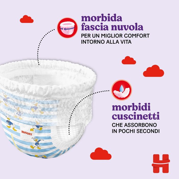 Підгузки-трусики Huggies Ultra Comfort, розмір 6 (15-25 кг), 52 шт.