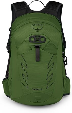 Дитячий рюкзак Osprey Talon Jr Green Belt/Black, унісекс, для активного відпочинку
