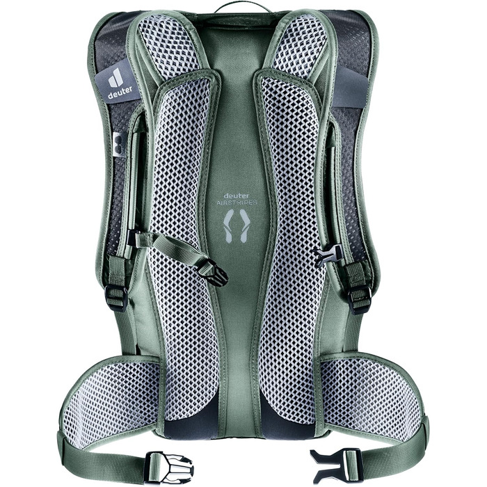 Велорюкзак Deuter Race 16, 16 л, Turmeric-Ivy, для велосипедистів