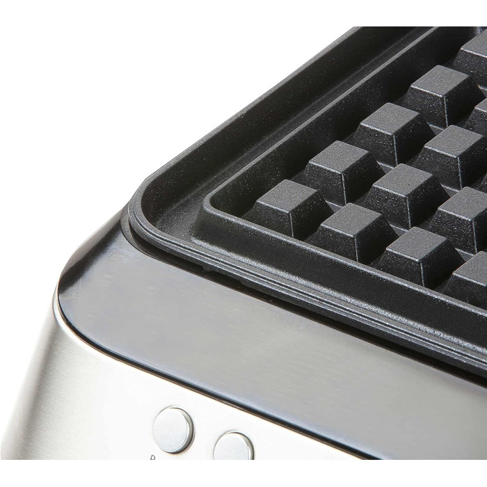 Вафельниця Domo Waffel Genius DO9219W, розумна, 2 вафлі, нержавіюча сталь
