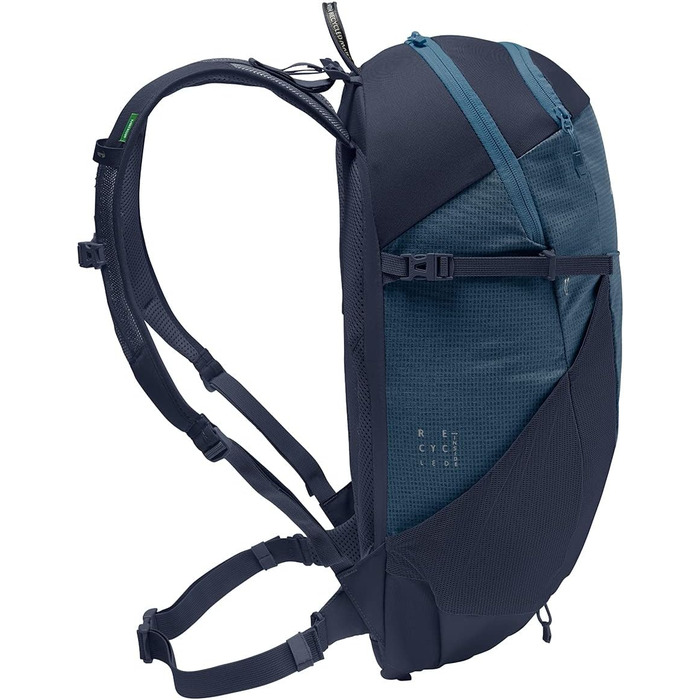 Рюкзак VAUDE Neyland Zip 20 л для туризму, з блискавкою, універсальний розмір, колір Baltic Sea