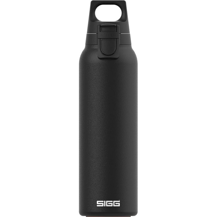 Термос-пляшка SIGG Hot & Cold One з ситечком, нержавіюча сталь 0,55 л, чорна, ізольована, герметична, BPA-free