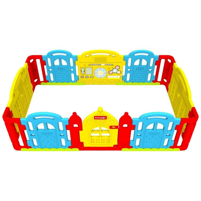 Дитячий манеж-замок Dwinguler Kinderschloss, різнокольоровий