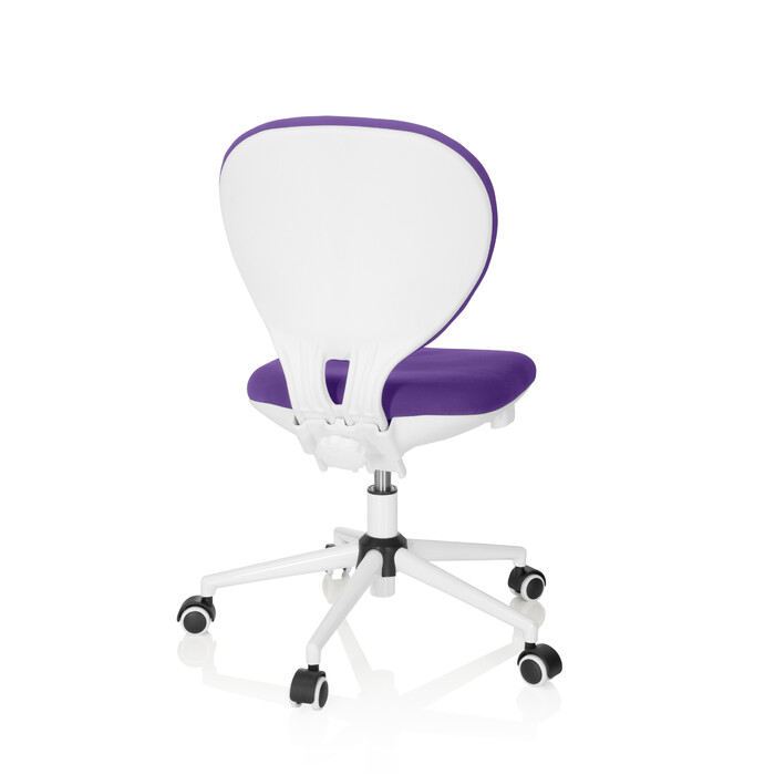 Дитячий стілець / дитячий письмовий стілець KID VIVO тканина фіолетовий hjh OFFICE