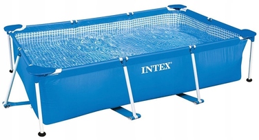 Каркасний прямокутний садовий басейн для дітей Intex 28270, 220x150x60 см