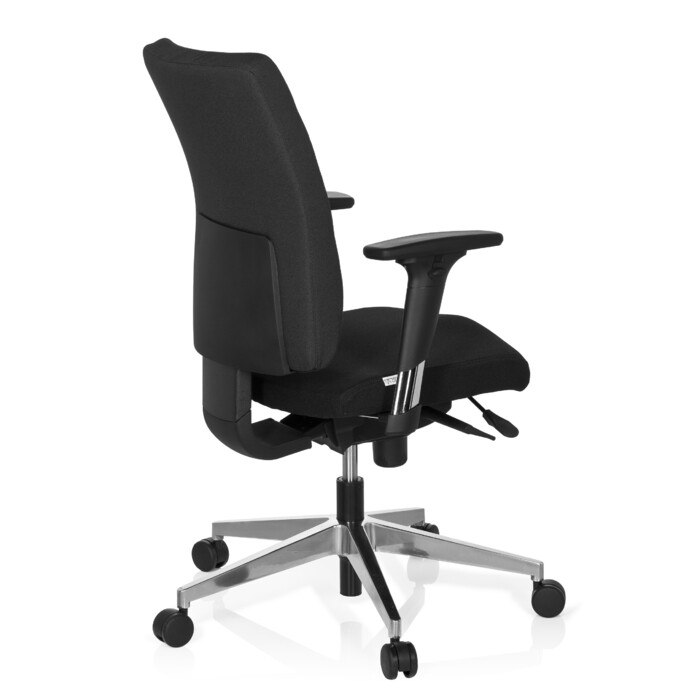 Офісне крісло / поворотне крісло PRO-TEC 350 тканина чорний hjh OFFICE