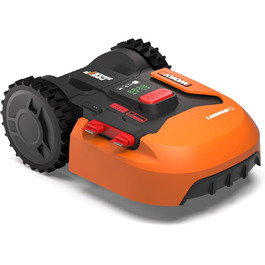 Робот-газонокосачка WORX Landroid S WR184E для газонів до 400 м² з ухилом до 35% - Wi-Fi, плаваюче лезо, керування через додаток, мультизональне програмування, AIA навігація