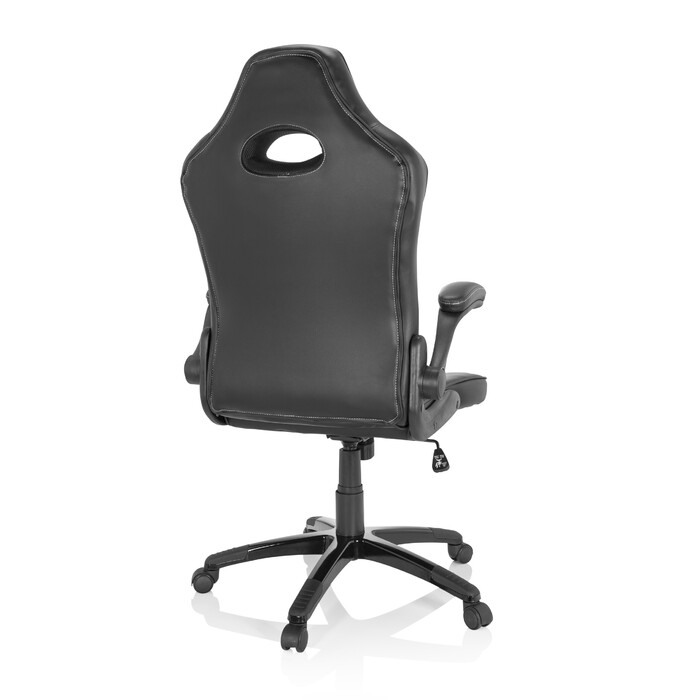 Офісне крісло / крісло керівника GAME SPORT B імітація шкіри чорний HJH OFFICE