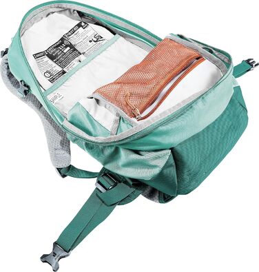 Жіночий туристичний рюкзак Deuter Trail 23 SL Glacier 23 л (2024), для хайкінгу та via ferrata