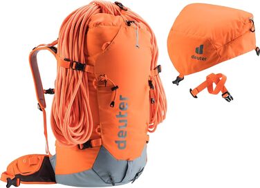 Жіночий експедиційний рюкзак Deuter Gravity Expedition 45+ SL, 45 л, жовто-синій