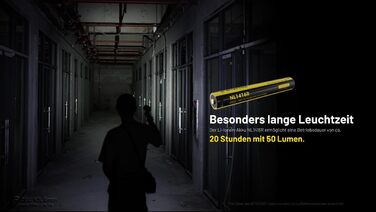 Ліхтарик Nitecore MT2A PRO 1000 люмен, акумуляторний, тактичний, USB-зарядка, чорний
