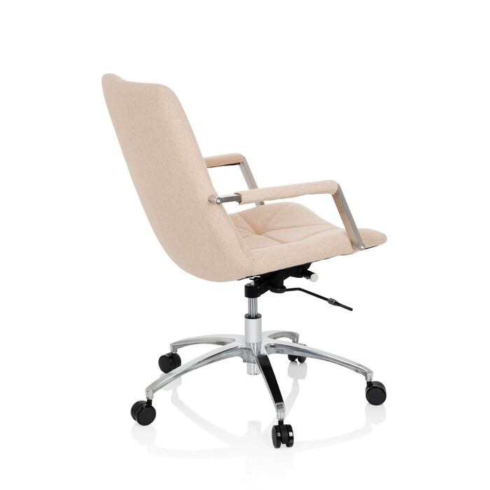 Офісне крісло / Поворотне крісло SARANTO II Тканина бежева hjh ОФІС
