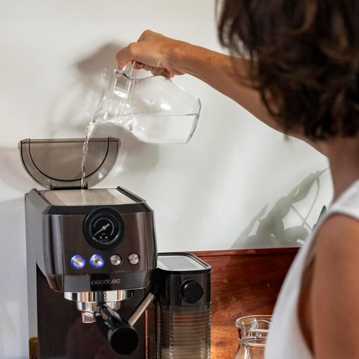 Кавомашина Cecotec Cafelizzia ColdBrew: Еспресо, Капучино, Холодний Кава, 20 бар, Паровий кран, Нержавіюча сталь