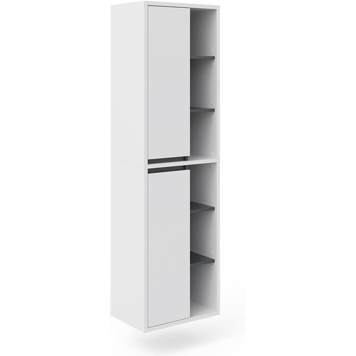 Шафа для ванної Vicco Viola, біла, 50x170 см
