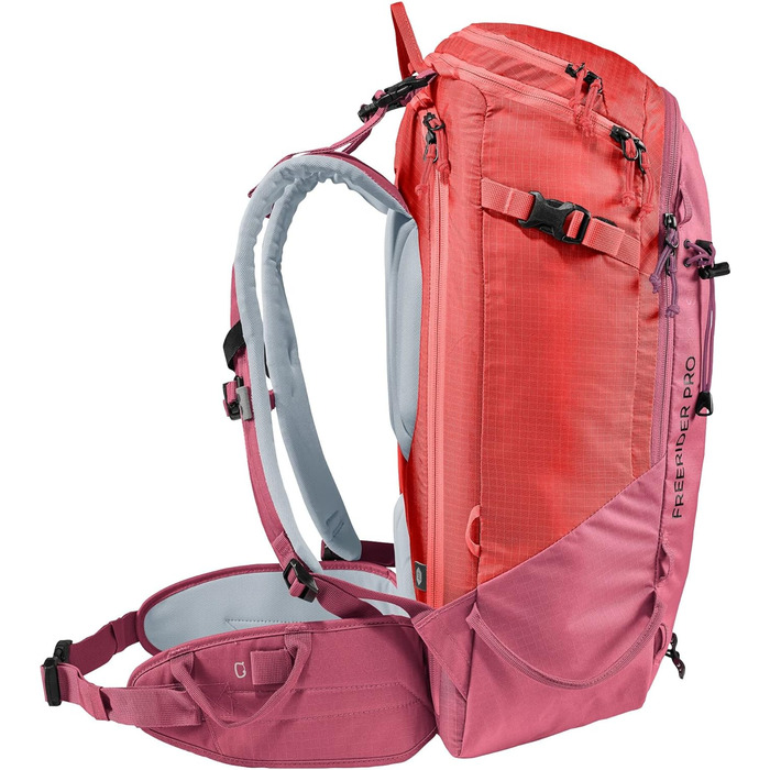 Жіночий рюкзак для гірськолижних турів Deuter Freerider Pro 32+ SL, 32+ л, бордовий
