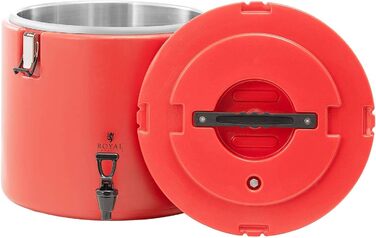 Термобак для їжі Royal Catering RC_TT_5, 30 л з краном, харчовий термоконтейнер