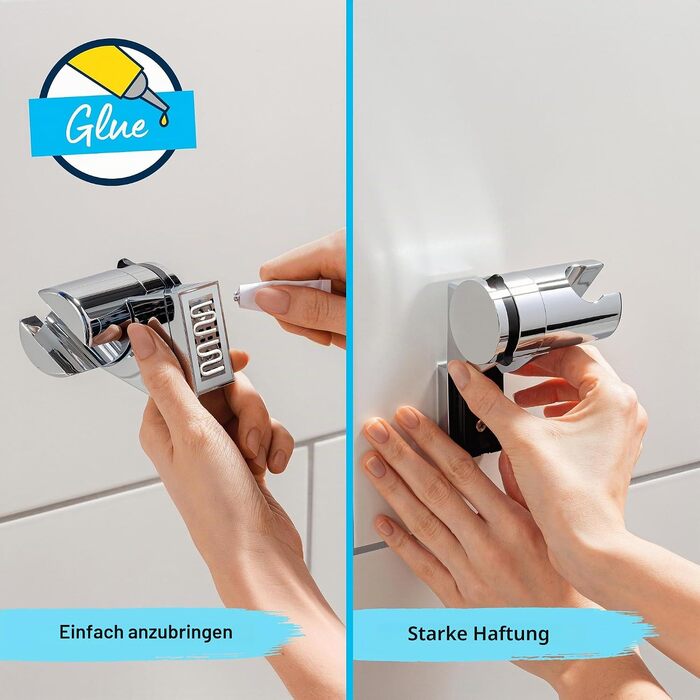 Душовий набір GROHE Vitalio 110: ручна лійка з шлангом 1.5м, економна (8 л/хв), 1 режим струменя, хром, 26720001
