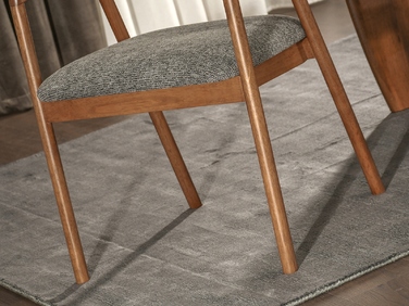 Стілець Mebel-Partner, тканина, сірий, 1 шт.