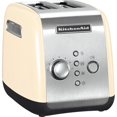 Тостер KitchenAid 5KMT221EER для 2 скибок, кремовий - професійний тостер для дому