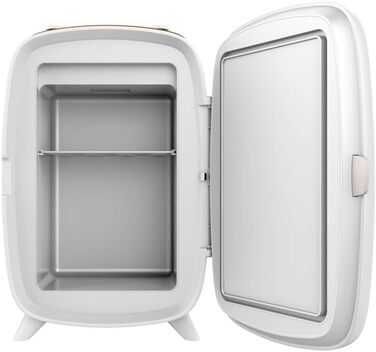 Міні-холодильник для косметики Cecotec Bamba CoolingBeauty 6000 Mirror Rose 6 л з дзеркальними дверцятами, LED-підсвіткою та охолодженням до 10°C