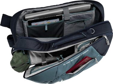 Рюкзак для подорожей Deuter AViANT Carry On Pro 36 л, бірюзово-синій, ручна поклажа