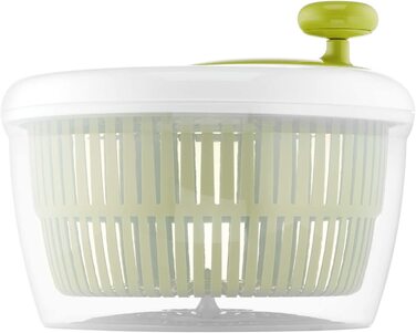 Сушарка для салата Moulinex Classic 5 л (5/7 чол.), можна мити в посудомийній машині, легко і швидко віджимає салат, з кнопкою стоп, виробництво Франція K1690104