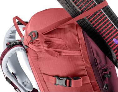 Жіночий рюкзак для гірськолижних турів Deuter Freerider Pro 32+ SL, 32+ л, бордовий
