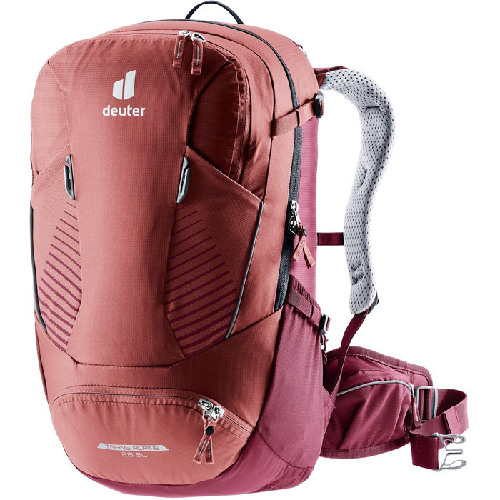 Жіночий велосипедний рюкзак Deuter Trans Alpine 28 SL Caspia-maron, 28 л