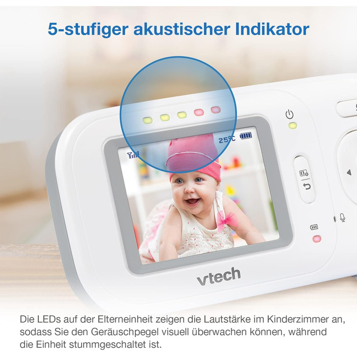 Відеоняня VTech VM320 з дисплеєм 2.4