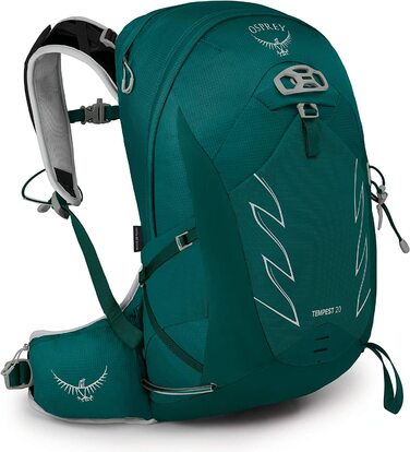Жіночий туристичний рюкзак Osprey Tempest 20, зелений Jasper, розмір WM/L