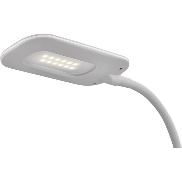 Настільна LED-лампа EMOS STELLA, 6,5 Вт, 400 лм, 4000K, гнучкий корпус, біла