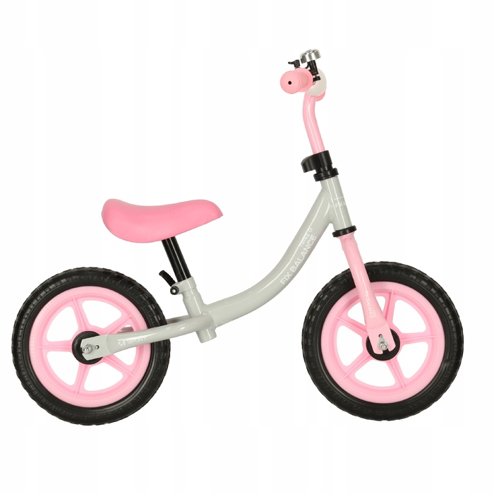 Беговел Trike Fix Balance, сіро-рожевий