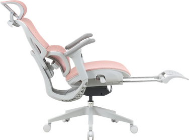 Крісло офісне OfficePro Elite OC950GLP Gray/Light Pink